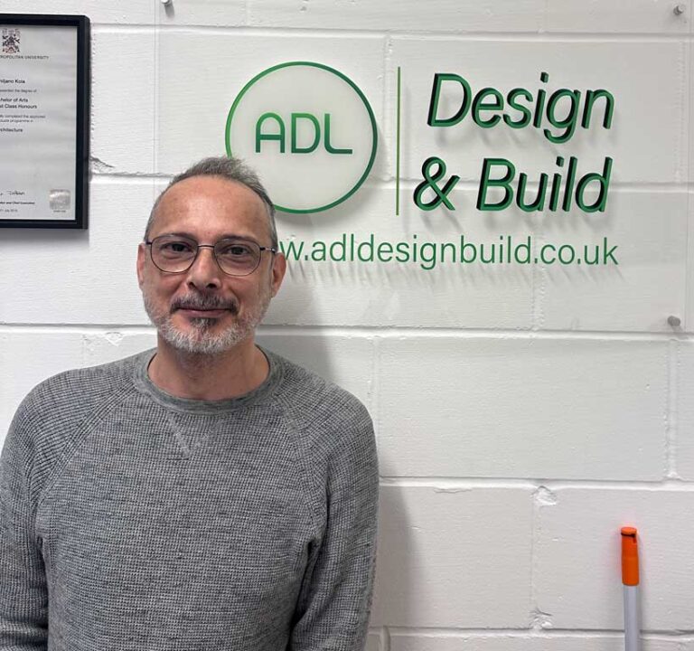 Giovanni Leone, chartered architect at ADL Design & Build